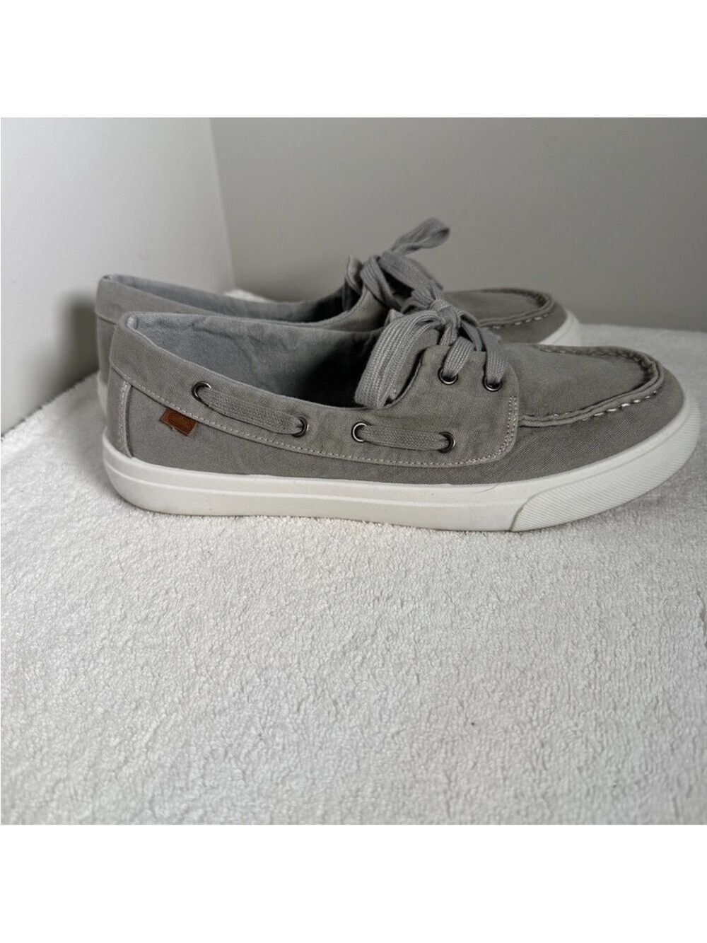 Project Cloud Gray Boat Shoes Size 9 - Picture 3 of 8